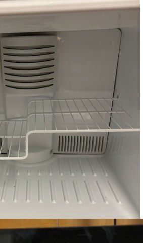 Refrigerator Interior after