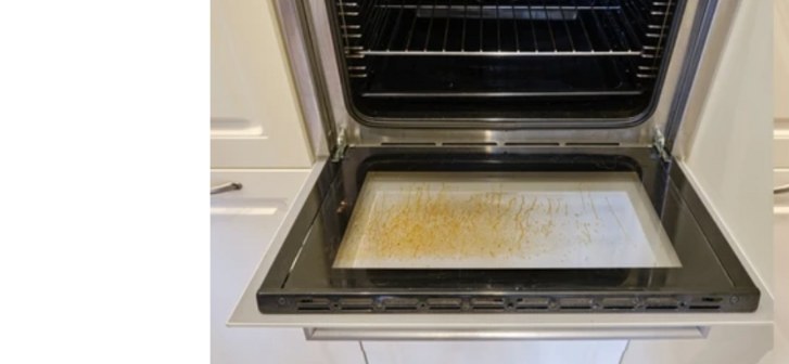 Oven Detail Cleaning before